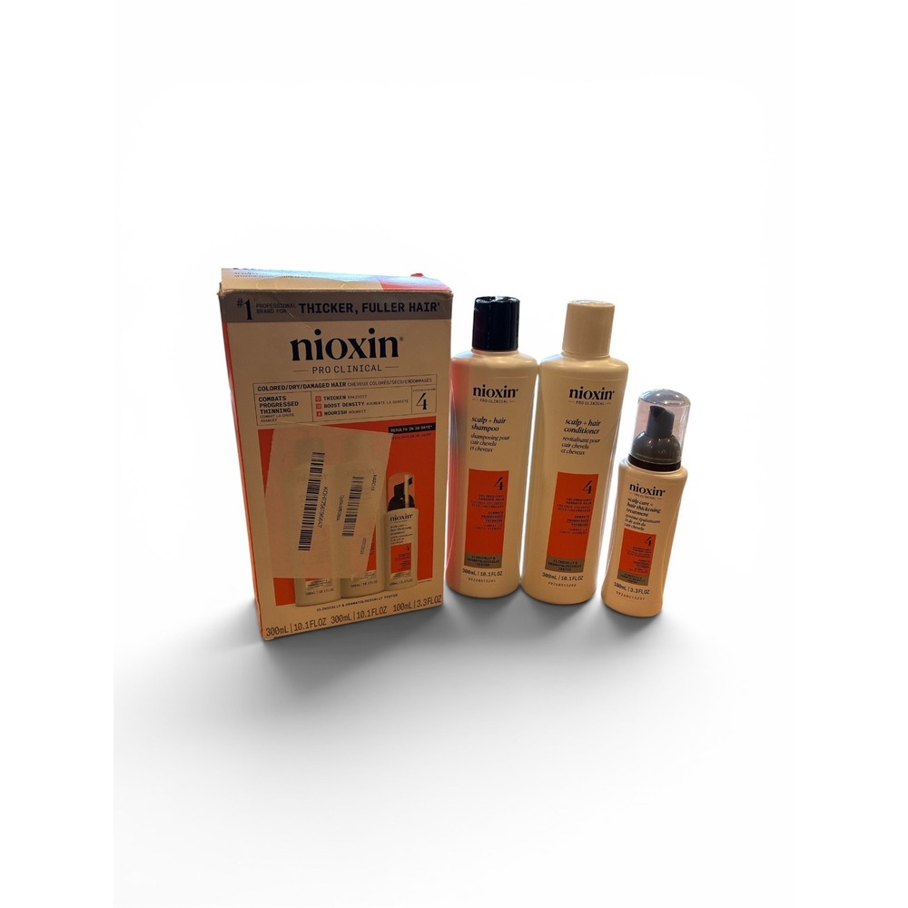 Nioxin Pro Clinical System 4 Kit - Shampoo + Conditioner + Treatment